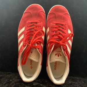 Adidas Gazelle Red Suede
